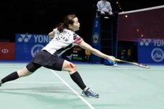 Vietnam's top badminton player Nguyen Thuy Linh will compete in three European events in February and March. (Photo: thethao247.com.vn)