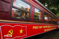 “The Hanoi Train”, also known as the Hanoi – Five City Gates Train, is scheduled to debut on August 19. (Photo: VNA)