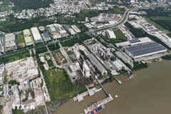 A bird's eye view of Hiep Phuoc Industrial Park (Photo: VNA)