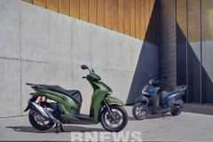 Honda Vietnam has recently launched its high-end scooter SH350i. (Photo: VNA) 