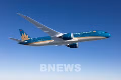 Vietnam Airlines launches a new direct route connecting Bangkok and Da Nang. (Photo: VNA)