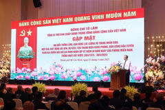 Party leader meets with veterans engaging in Ho Chi Minh Campaign
