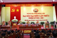 The first Party Congress of Dak Lak province wraps up on October 1. (Photo: VNA)