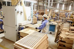 The woodworking industry will strive to achieve the export target of 18 billion USD for this year. (Photo: VNA)