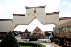 Xa Mat International Border Gate serves as a hub for trade between Vietnam and Cambodia. (Photo: VNA)