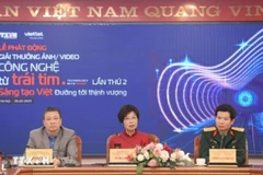 The Vietnam News Agency and the Viettel Military Industry - Telecom Group (Viettel) launch the award in February. (Photo: VNA)