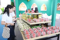 Vietnamese staples are being showcased at the Hunan (Huaihua) RCEP Economic and Trade Expo. (Photo: VNA)