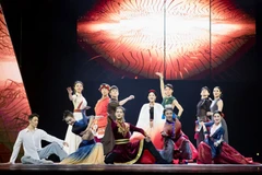 The "Proud to be Vietnamese" art programme aims to honour the Vietnamese people’s long and heroic journey in building and defending the country. (Photo courtesy of the organising board)