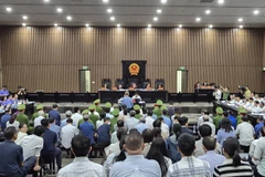 At the high-profile trial of 41 defendants involved in the corruption case related to the Phuc Son Group JSC. (Photo: VNA)