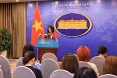 At the Ministry of Foreign Affairs' press briefing on May 29 (Photo: VNA)