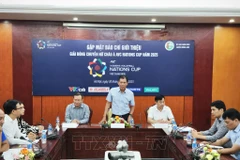 At the pres conference in Hanoi on May 30 (Photo: VNA)