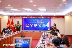 At the workshop held by VietnamPlus e-newspaper on June 17 (Photo: VNA