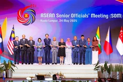 At the ASEAN Senior Officials’ Meeting in Kuala Lumpur on May 24. (Photo: VNA)