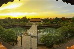 A view of Thai Hoa Palace of Hue ancient city (Photo: VNA)