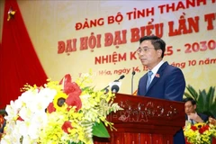 Secretary of the provincial Party Committee Nguyen Doan Anh (Photo: VNA)