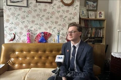 Kyril Whittaker, a British researcher of Vietnamese politics and history and member of the Communist Party of Britain (CPB). (Photo: VNA)