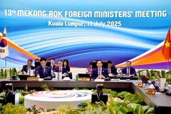 At the 13th Mekong - RoK Foreign Ministers' Meeting in Kuala Lumpur (Photo: Ministry of Foreign Affairs)