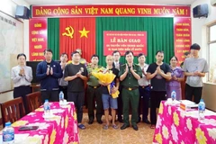 At the hand-over ceremony on January 8 (Photo: VNA)