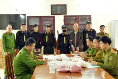 More than 25 kilogrammes of various narcotics are seized in the crackdown. (Photo courtesy of the police)