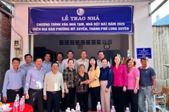 An Giang has delivered 2,482 homes to the local residents. (Photo: VNA)