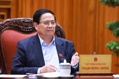 Prime Minister Pham Minh Chinh orders preparation to break ground on the Lao Cai – Hanoi – Hai Phong railway line on December 19. (Photo: VNA_