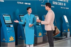 At Vietnam Airlines' the self-service kiosks (Photo: Vietnam Airlines)