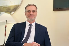 French Ambassador to Vietnam Olivier Brochet (Photo: VNA)