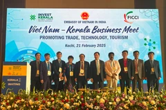 At the Vietnam - Kerala Business Meet on February 21 (Photo: VNA)