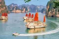 Ha Long Bay has left a profound mark on Ronan O'Connell. (Photo: Ronan O'Connell)