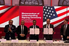 The Kadin strengthens bilateral economic synergy with the US Chamber of Commerce through the signing of a memorandum of understanding. (Photo: Antara)