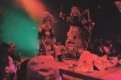 An extract of classical tuong is staged at a bar. (Photo: Entropy team)