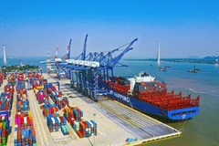 Lach Huyen International Port in Hai Phong city (Photo: VNA)