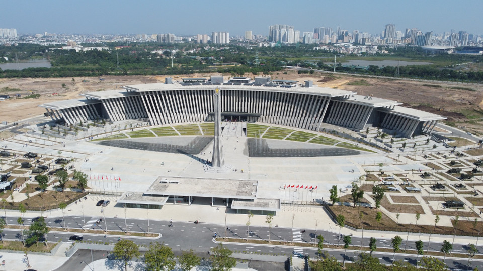 One of the museum's highlights is the Victory Tower, a 45-meter stone structure symbolising the country's independence in 1945. (Photo: VNA)