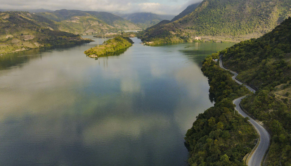 A shared boundary between Dien Bien and Lai Chau provinces. (Photo: VNA)
