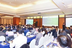 At the seminar to launch the 2 million USD initiative on green banking capacity development (Photo: VNA)