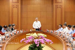 Party General Secretary To Lam speaks at the meeting (Photo: VNA)