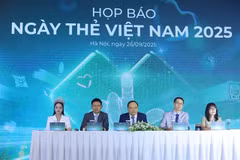 The press conference to announce Vietnam Card Day 2025 under the theme 'One Touch – Million Trusts' (Photo courtesy of the organiser)