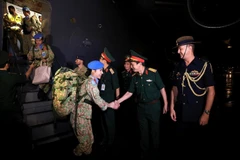 Level-2 Field Hospital Rotation 6 completes peacekeeping mission in South Sudan. (Photo: VNA)