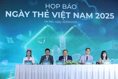 The press conference to announce Vietnam Card Day 2025 under the theme 'One Touch – Million Trusts' (Photo courtesy of the organiser)