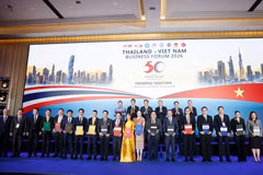 At the signing ceremony of the MoU on strategic partnership between Sun Group and Central Pattana in Bangkok (Photo: Sun Group)