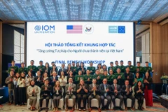 Delegates at the final review workshop on strengthening Justice for children in Vietnam on December 17, 2025. (Photo: IOM Vietnam)