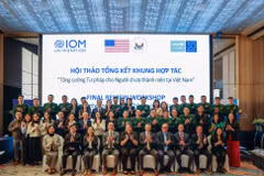 Delegates at the final review workshop on strengthening justice for children in Vietnam on December 17, 2025. (Photo: IOM Vietnam)