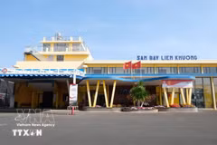 Lien Khuong International Airport in the central province of Lam Dong (Photo: VNA)