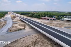 Ho Chi Minh City's Ring Road 3 section passing through Dong Nai has been largely completed. (Photo: VNA)