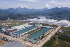 An industrial cluster in Quang Ninh province. (Photo: quangninh.gov.vn)