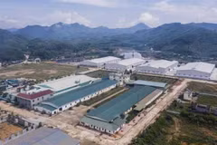 An industrial cluster in Quang Ninh province. (Photo: quangninh.gov.vn)