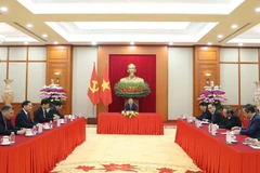 General Secretary of the Communist Party of Vietnam (CPV) Central Committee To Lam and General Secretary of the Communist Party of China (CPC) Central Committee and President of China Xi Jinping talk over the phone on January 15. (Photo: VNA)