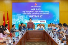 At the press briefing on the first national conference on livestock and veterinary science and technology (Photo: VNA)