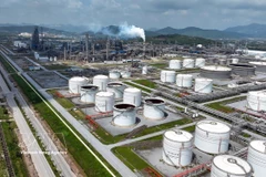 The fuel storage area of the Nghi Son Refinery in Thanh Hoa province (Photo: VNA)
