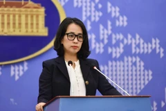 Spokesperson of the Vietnamese Ministry of Foreign Affairs Pham Thu Hang (Photo: VNA)